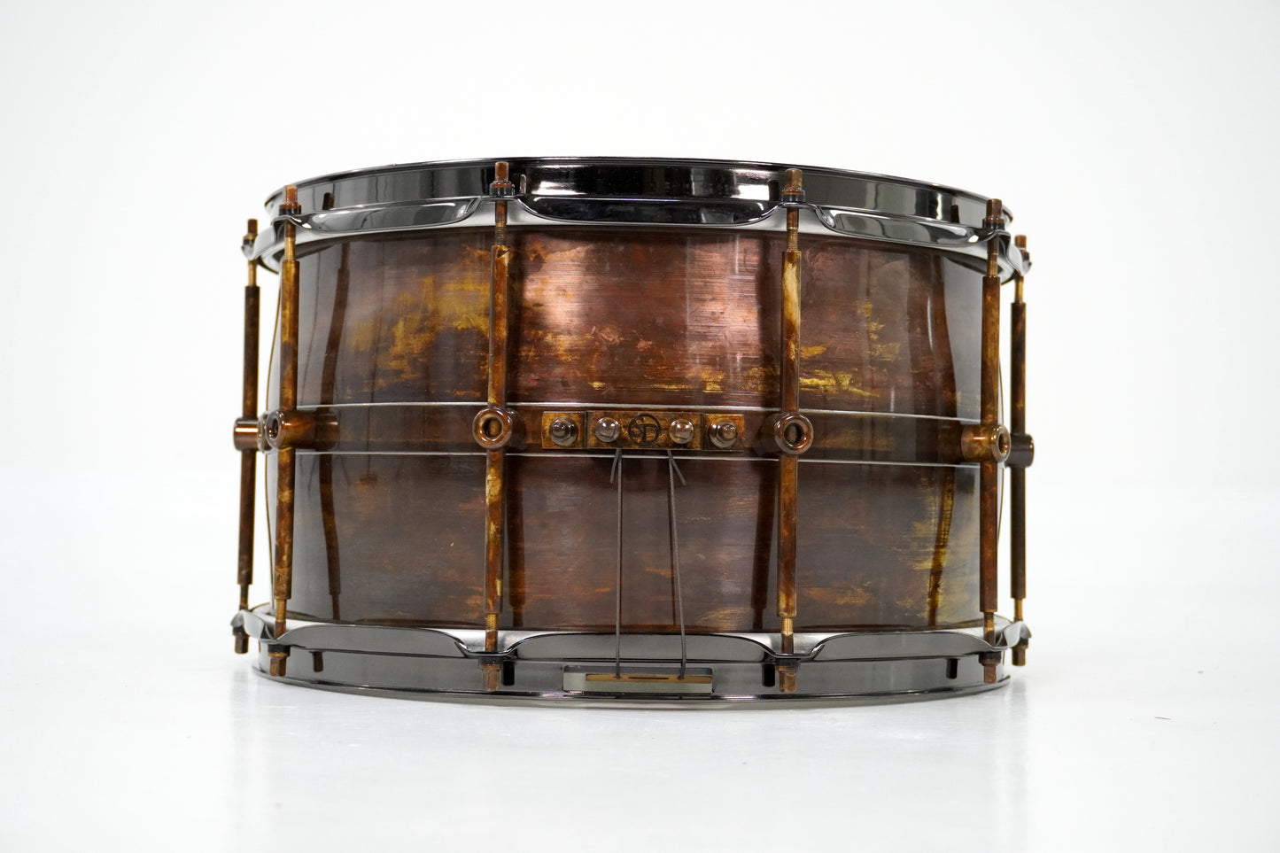 Caisse claire Schagerl Antares 14"x8" Laiton, Dark Vintage