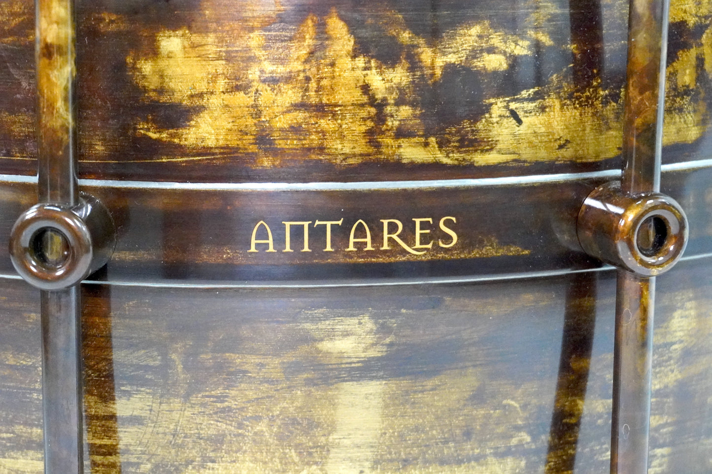 Caisse claire Schagerl Antares 14"x8" Laiton, Dark Vintage