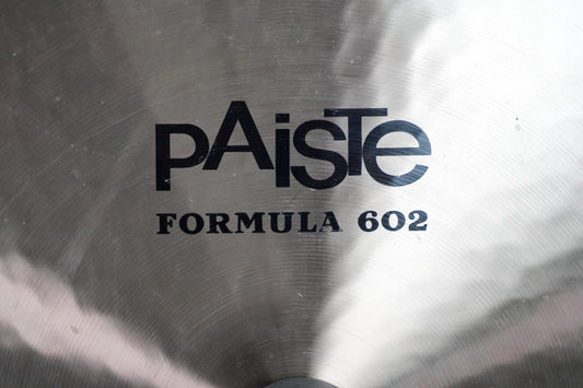 Paiste Forumla Flat 602 Ride 20"