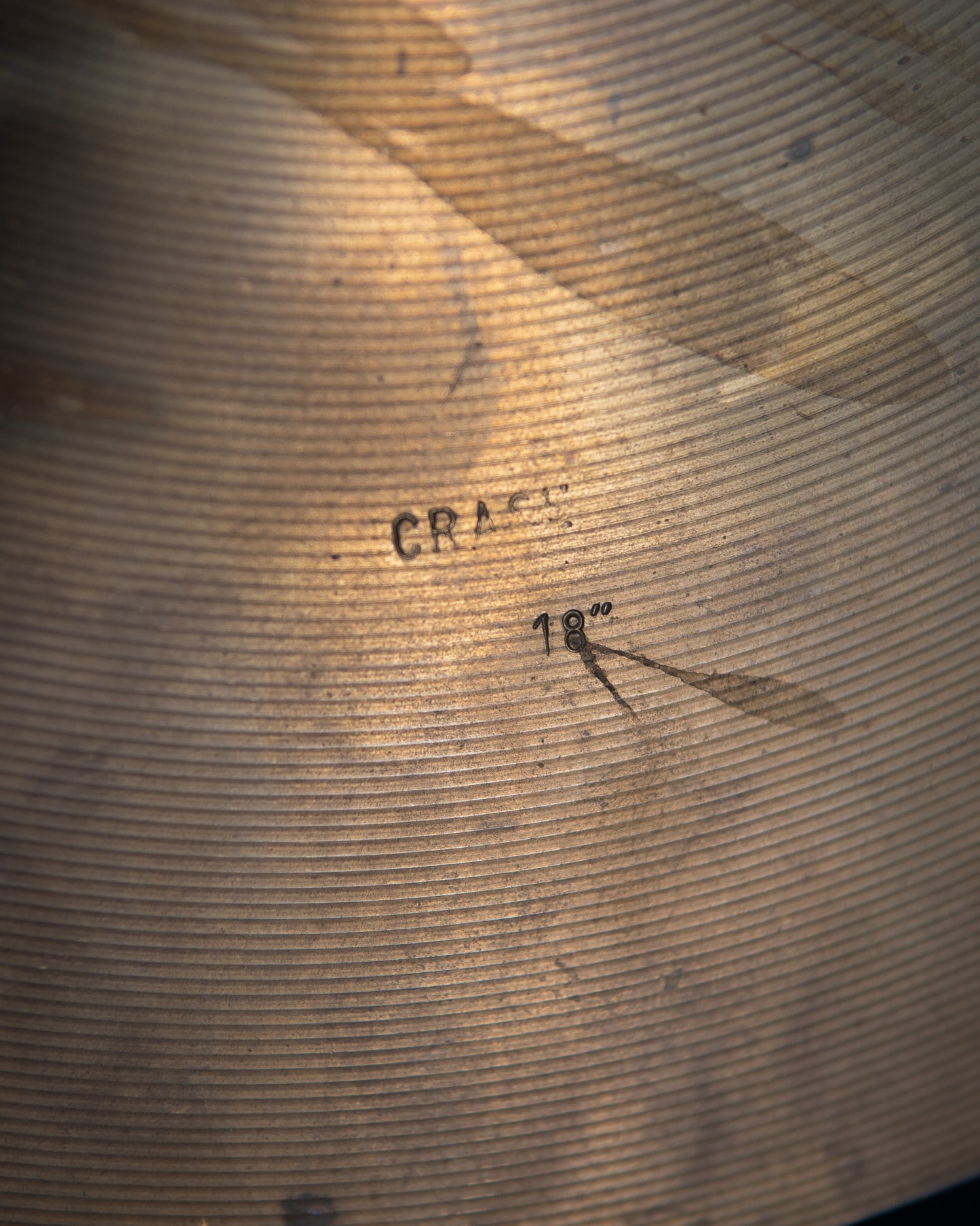 Amati Kraslice 18" Vintage Crash Cymbal