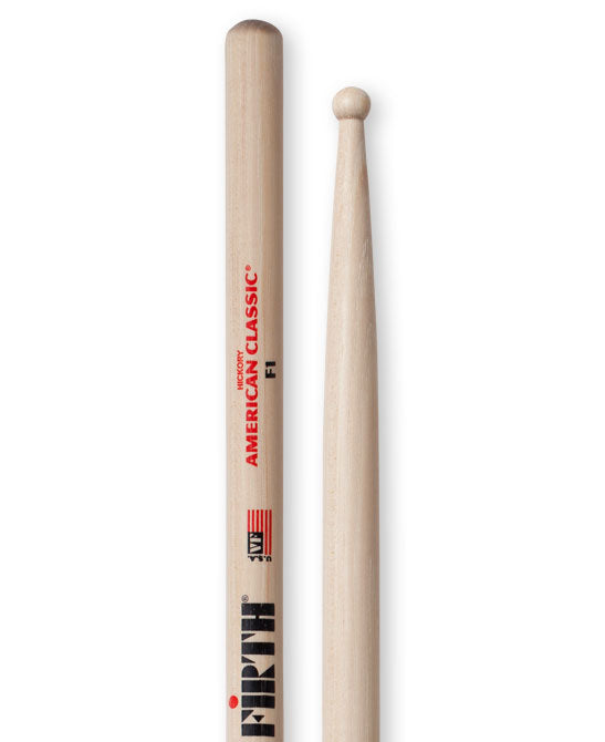 Vic Firth American Classic F1 Drumsticks- VF-F1
