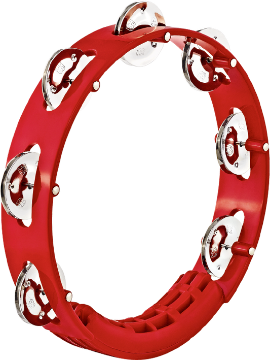 Meinl Headliner Series Red Tour Tambourine, 1 Row