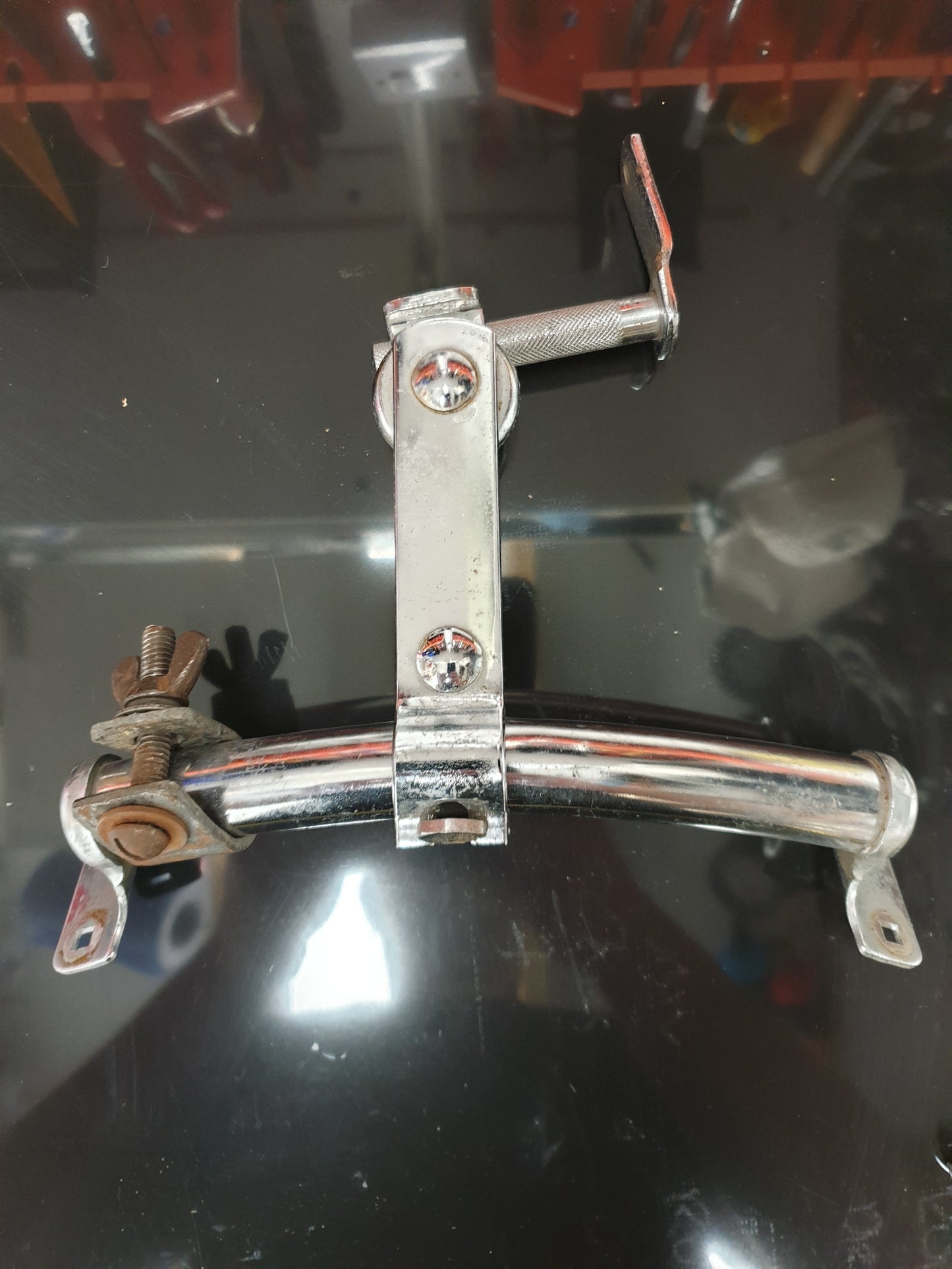 Vintage Bass Drum Tom Rail Mount 1960