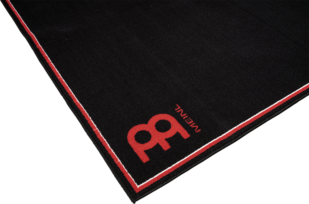 Tapis de batterie Meinl Cymbals MDRS-BK 1,6 mx 1,4 m Noir