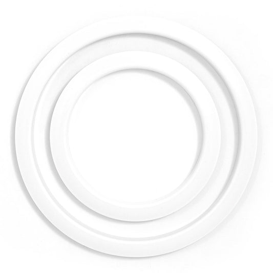 Gibraltar 5 inch Porthole Protector Hoop White - GI851356