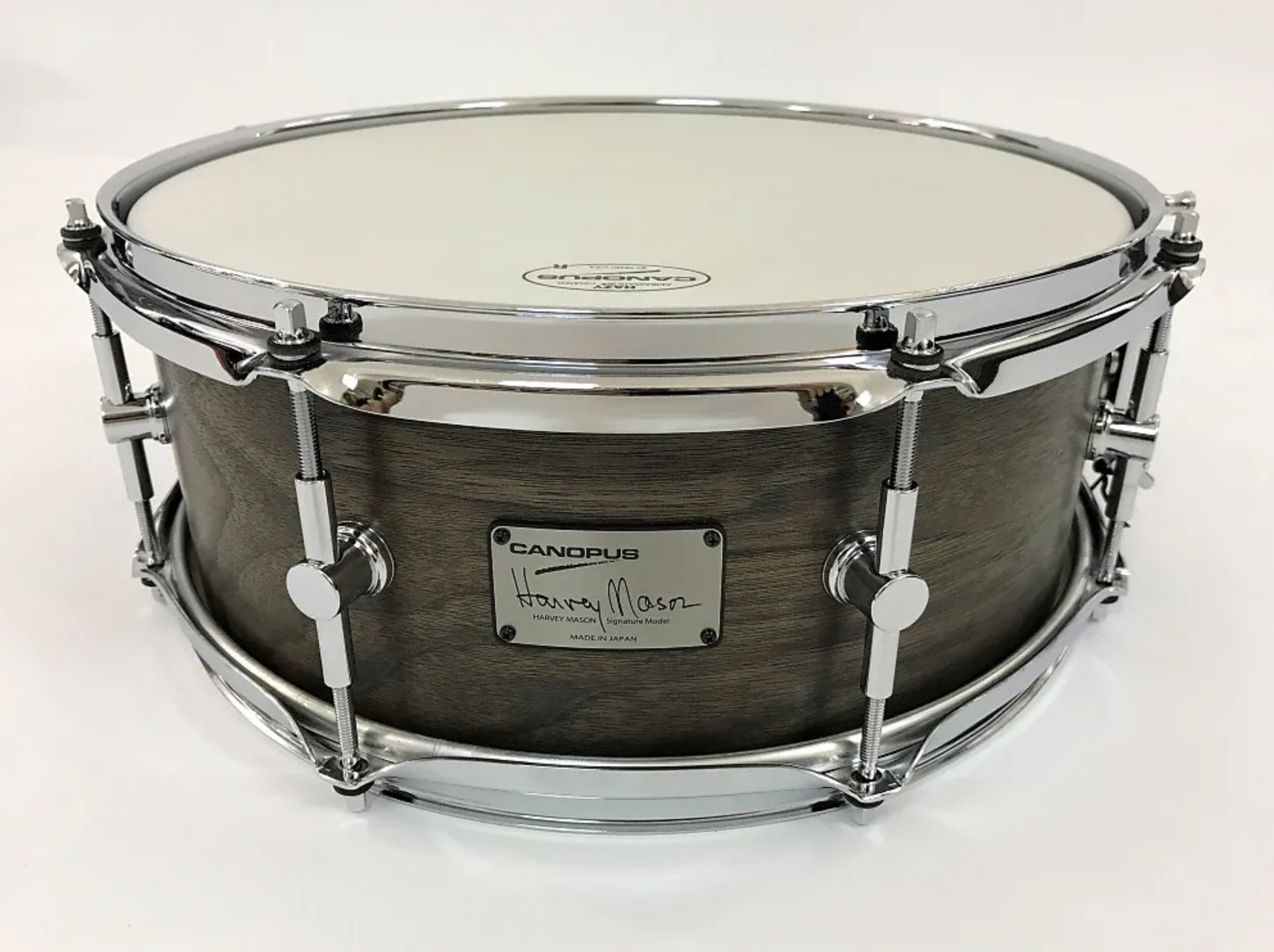Canopus Harvey Mason Signature 14" x 5.5" Walnut/Birch Snare Drum