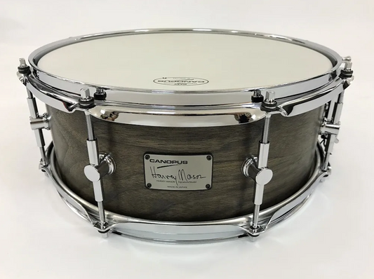 Canopus Harvey Mason Signature 14" x 5.5" Walnut/Birch Snare Drum