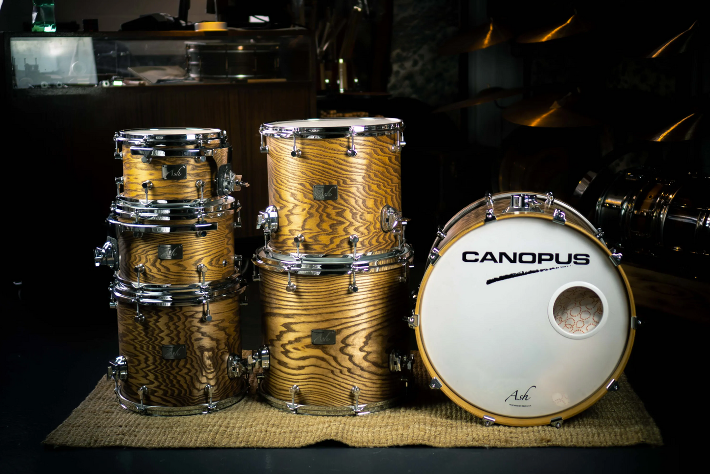 Canopus Ash Series Drum kit