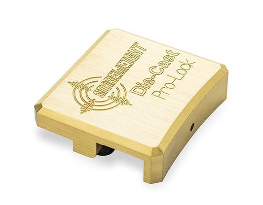 Snareweight Pro-lock Brass (used to secure #5 or JR to a Die-Cast hoop) - 007-PLB