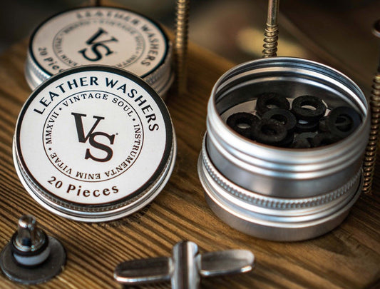 Rondelles en cuir Vintage Soul - 20 pièces - VSLW