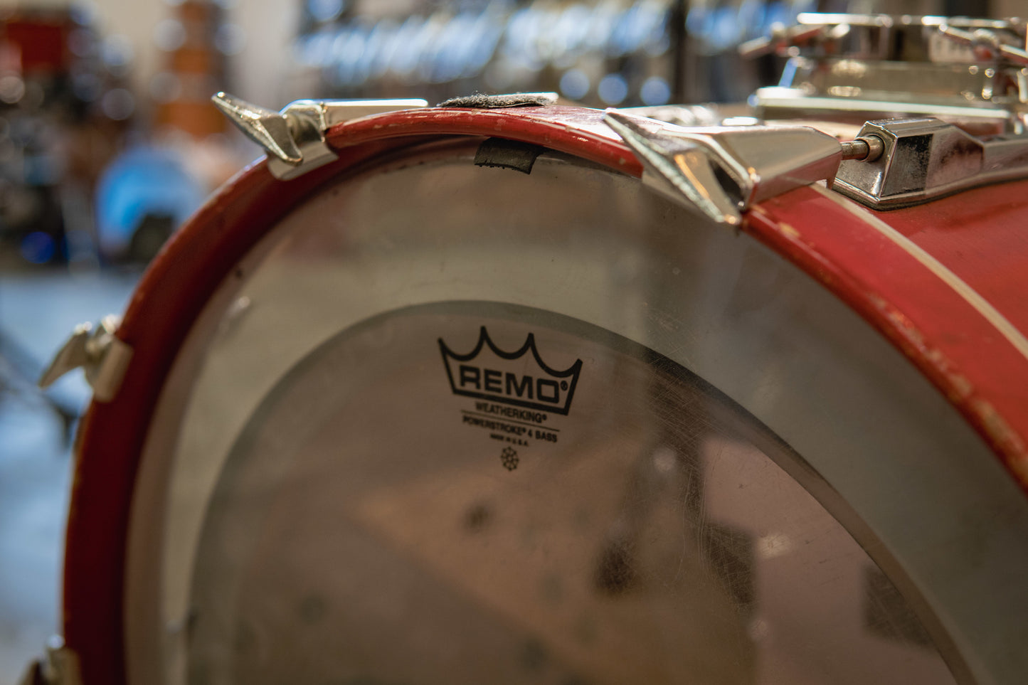 Pearl BLX Birch Drum Kit In Sequoia Red