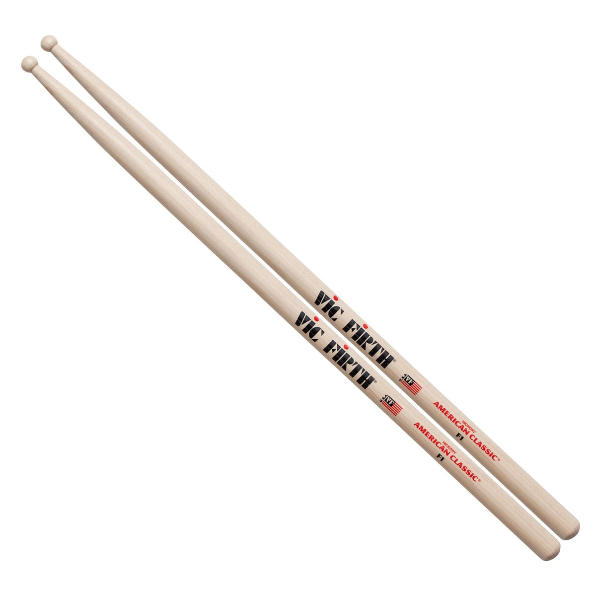 Vic Firth American Classic F1 Drumsticks- VF-F1