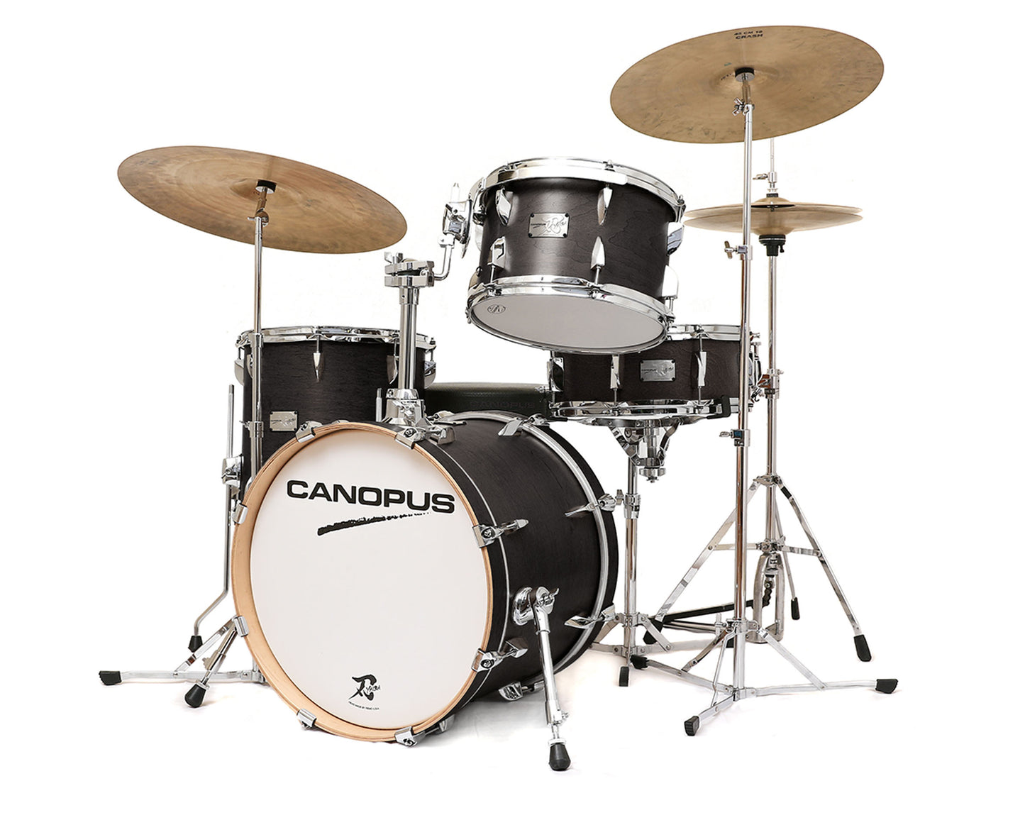 Canopus 3-teiliges Yaiba II 'Bop' Schlagzeug-Set ohne Snare Drum