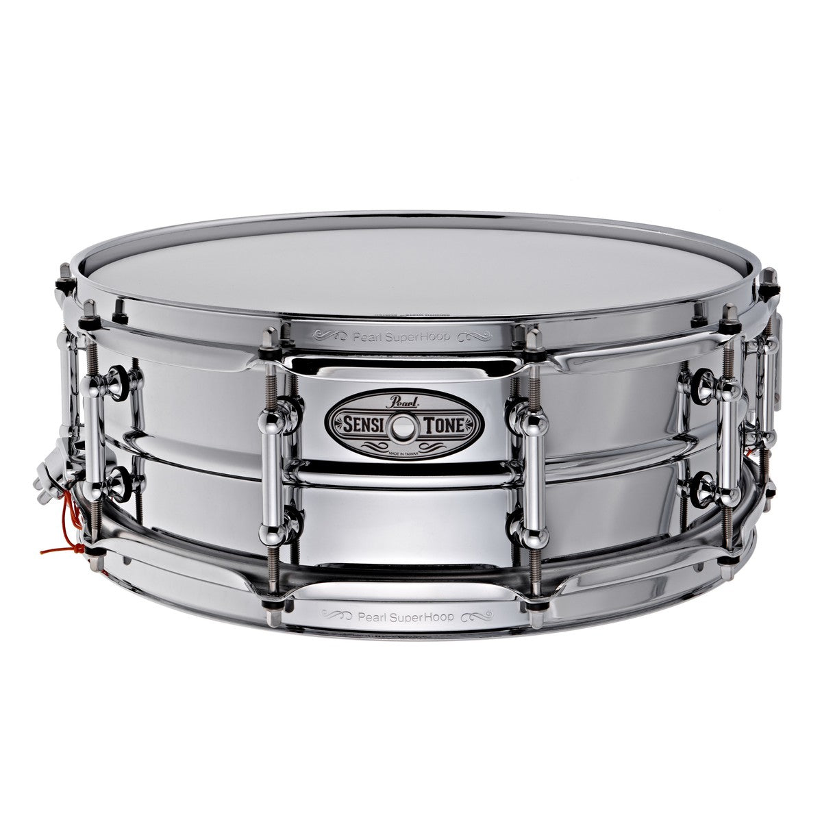 Pearl 14x6.5 Sensitone Premium Beaded Brass Snare Drum - Patina Finish 