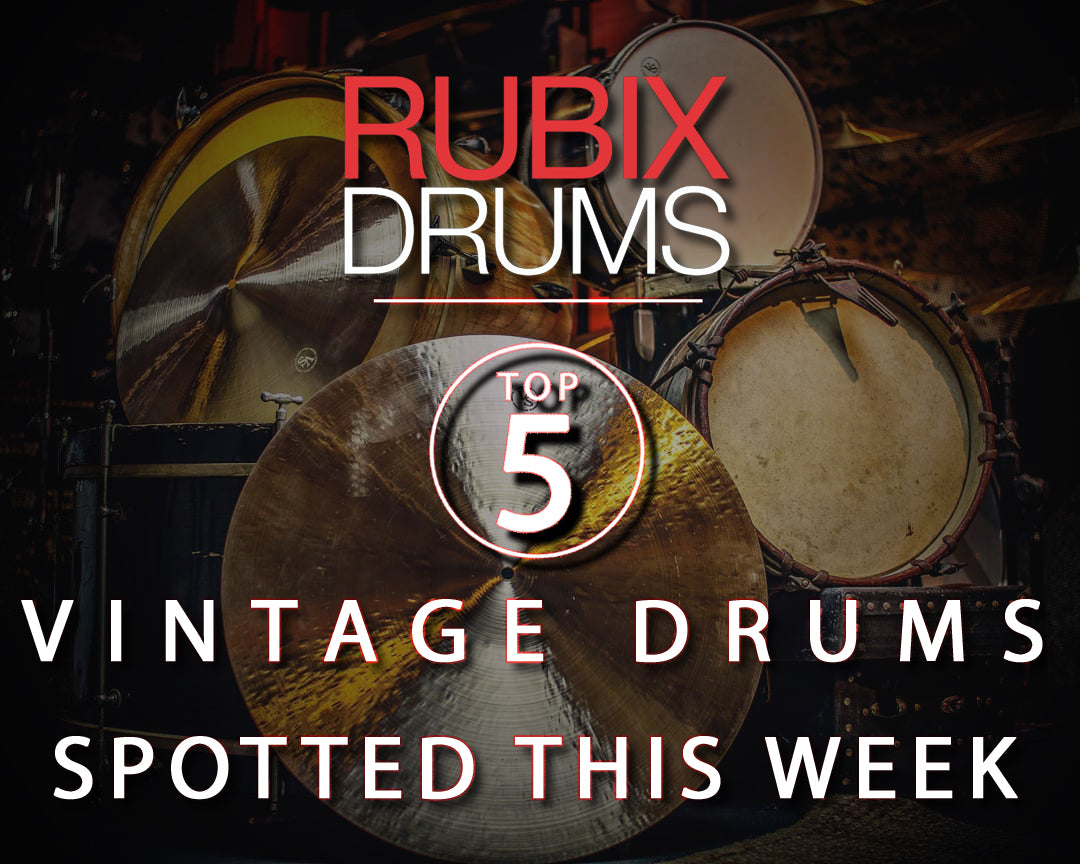 🥁 Our 5 Favourite Vintage Drums Spotted This Week 🥁