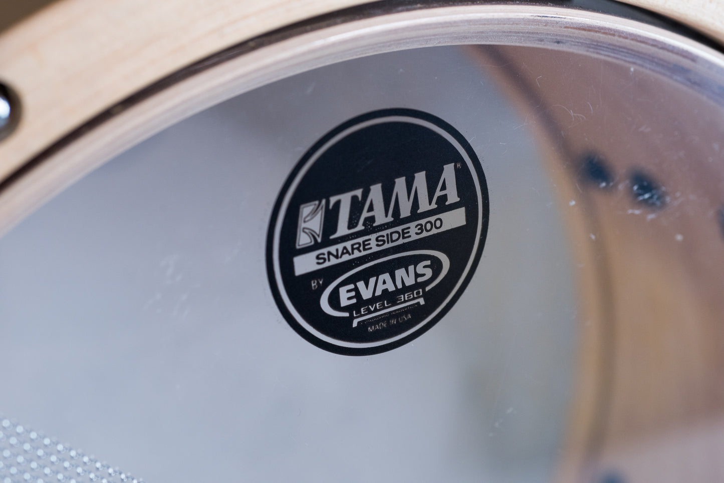 Tama 14" x 6.5" S.L.P Studio Maple Snare Drum with Maple Hoops