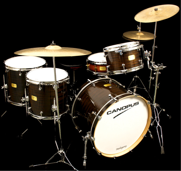 Canopus 3-Piece Mahogany Series Drum Kit