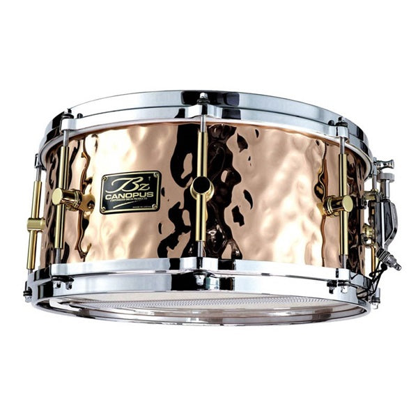CANOPUS | Snare Drum |  Hammered Bronze | 14"x6.5"