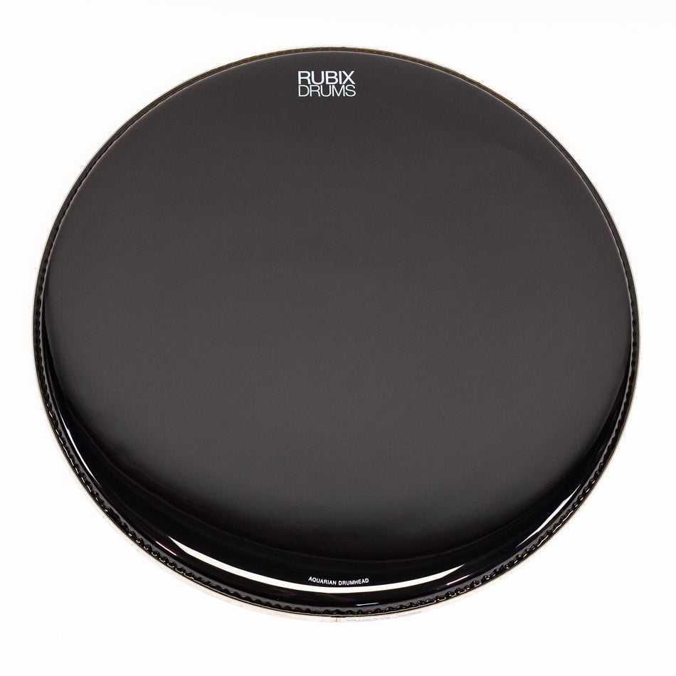 Aquarian Classic Clear Black Bass Drum Head - CCBK