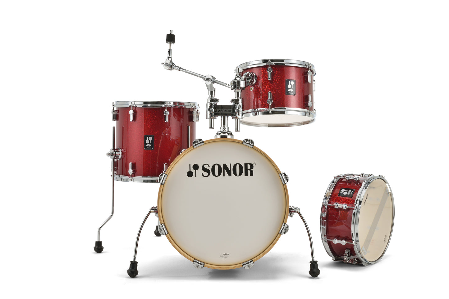 Sonor AQX 18'' Jazz Shell Pack, Red Moon Sparkle