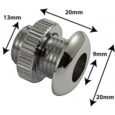 AVH5 - DIE CAST AIR VENT GROMMET 20MM