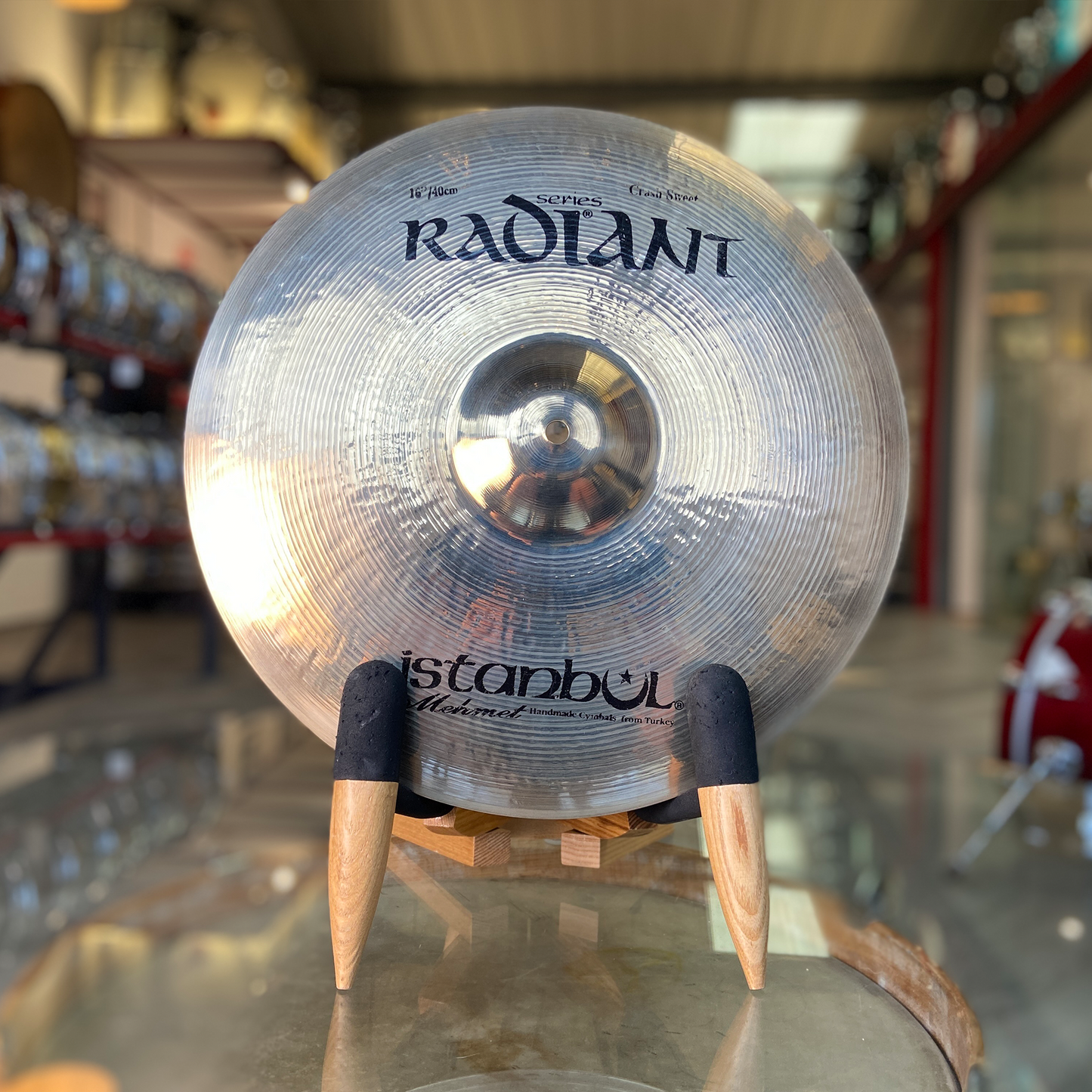 Cymbale crash douce Radiant 16" d'Istanbul Mehmet