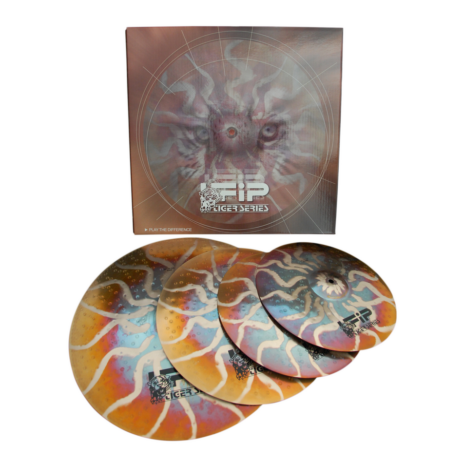 UFiP Tiger Series Set A - 20" RIDE 16" CRASH 14" HIHATS