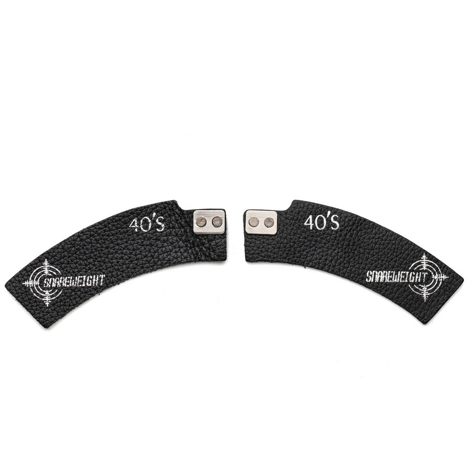 Snareweight 40's Leather Insert (Pair) - 004-40's | Rubix Drums
