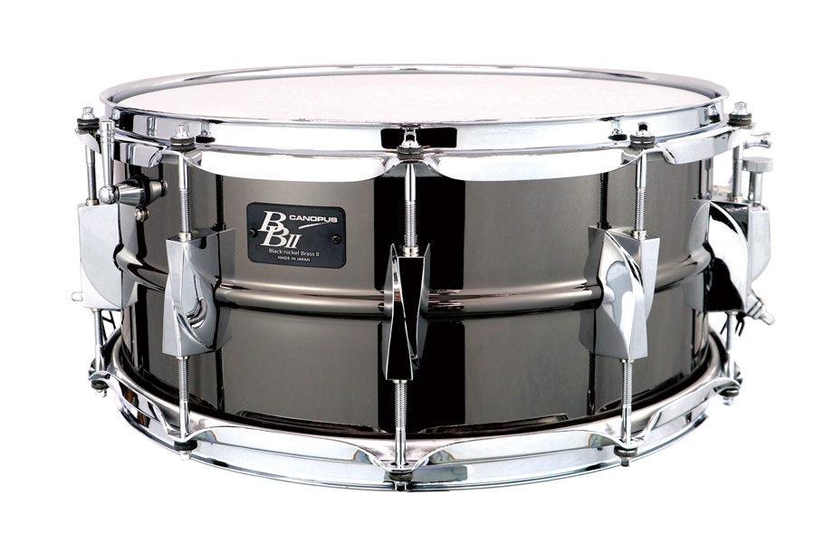 CANOPUS Black Nickel Brass II Snare Drum