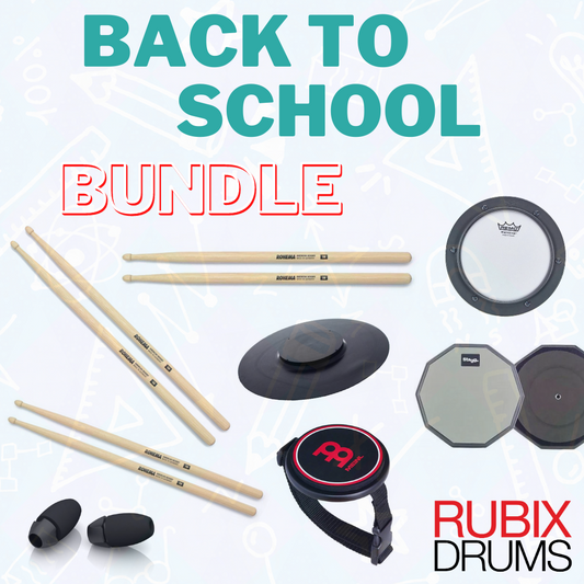 Back To School Bundle - Drumsticks + Practice Pad + Protective Earplug