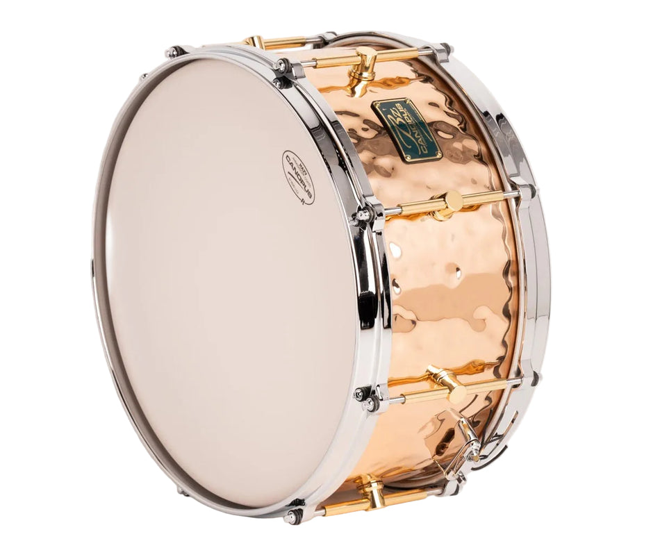 CANOPUS | Snare Drum |  Hammered Bronze | 14"x6.5"