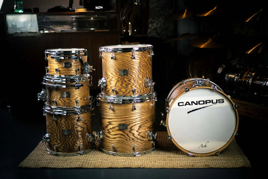 Canopus Ash - 18x14 Bass Drum (HIRE)