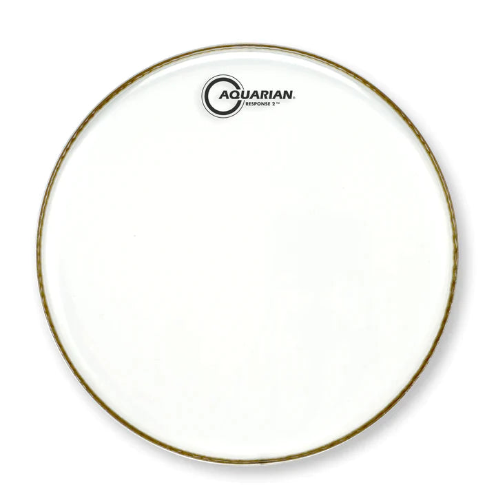 Aquarian Classic Clear White Bass Drum Head - CCWH