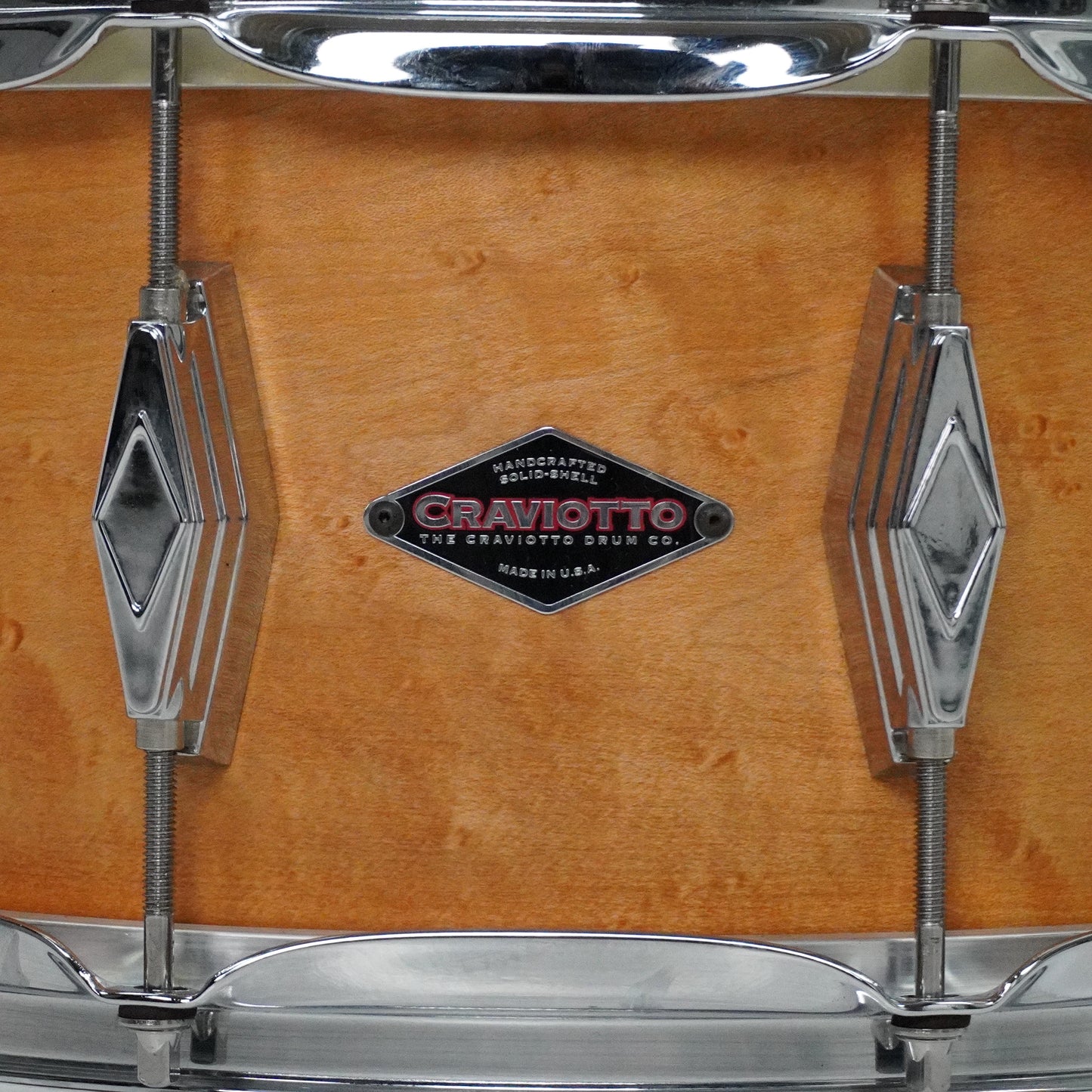 Craviotto 14” x 6” Ahorn Snare Drum 