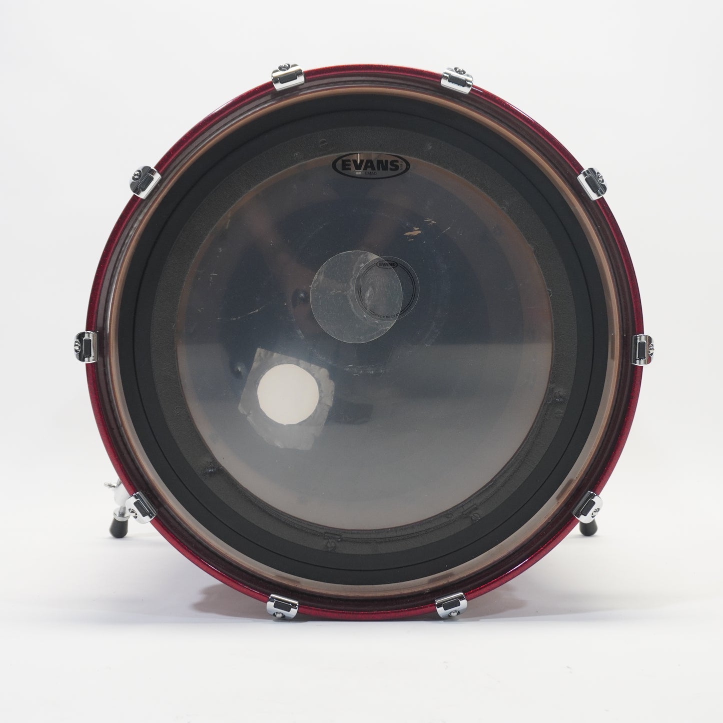 PREMIER CLASSIC SERIES 20" BASS DRUM IN RED SPARKLE LACQUER