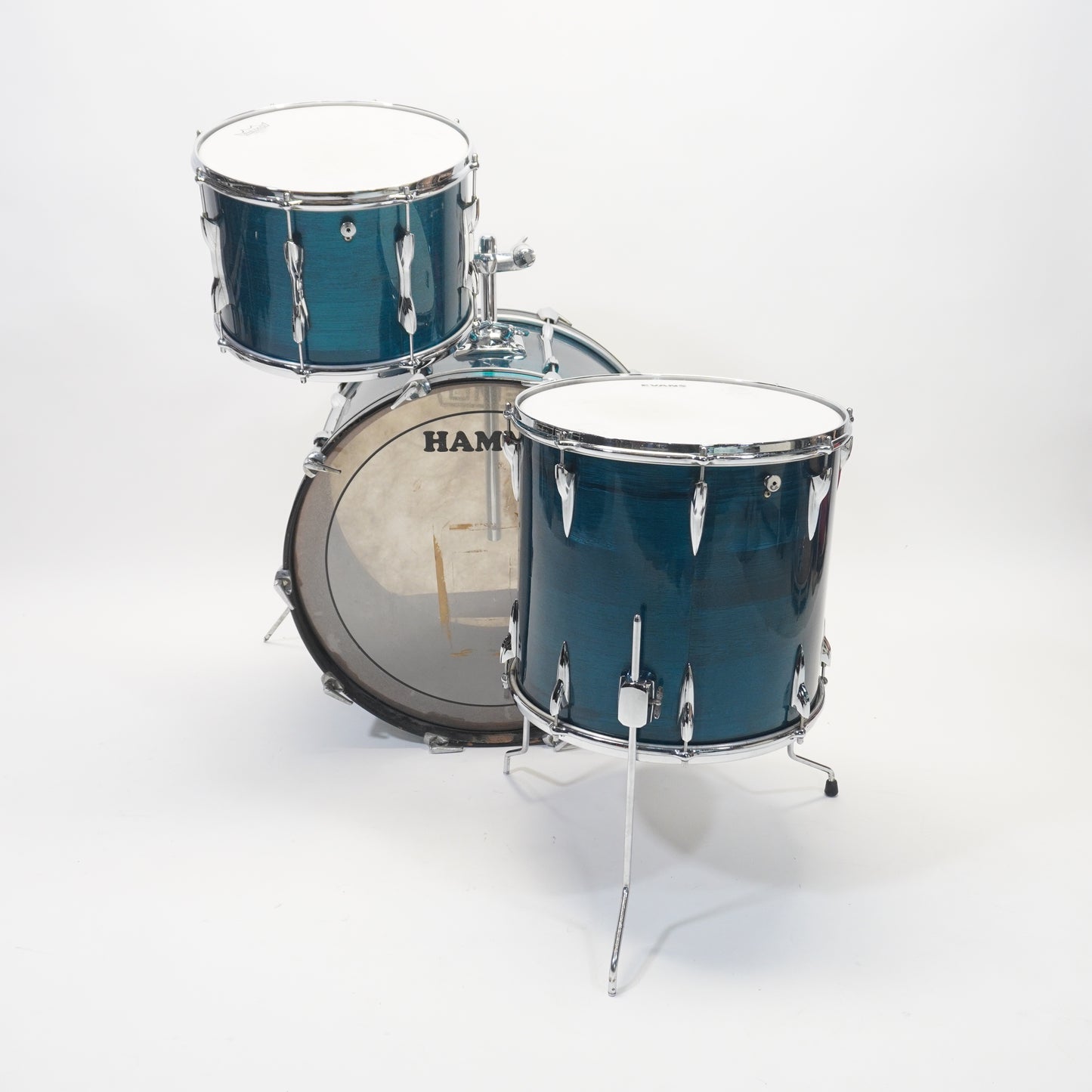 PREMIER ELITE 3-PIECE SHELL SET IN TURQUOISE FINISH 24/14/16
