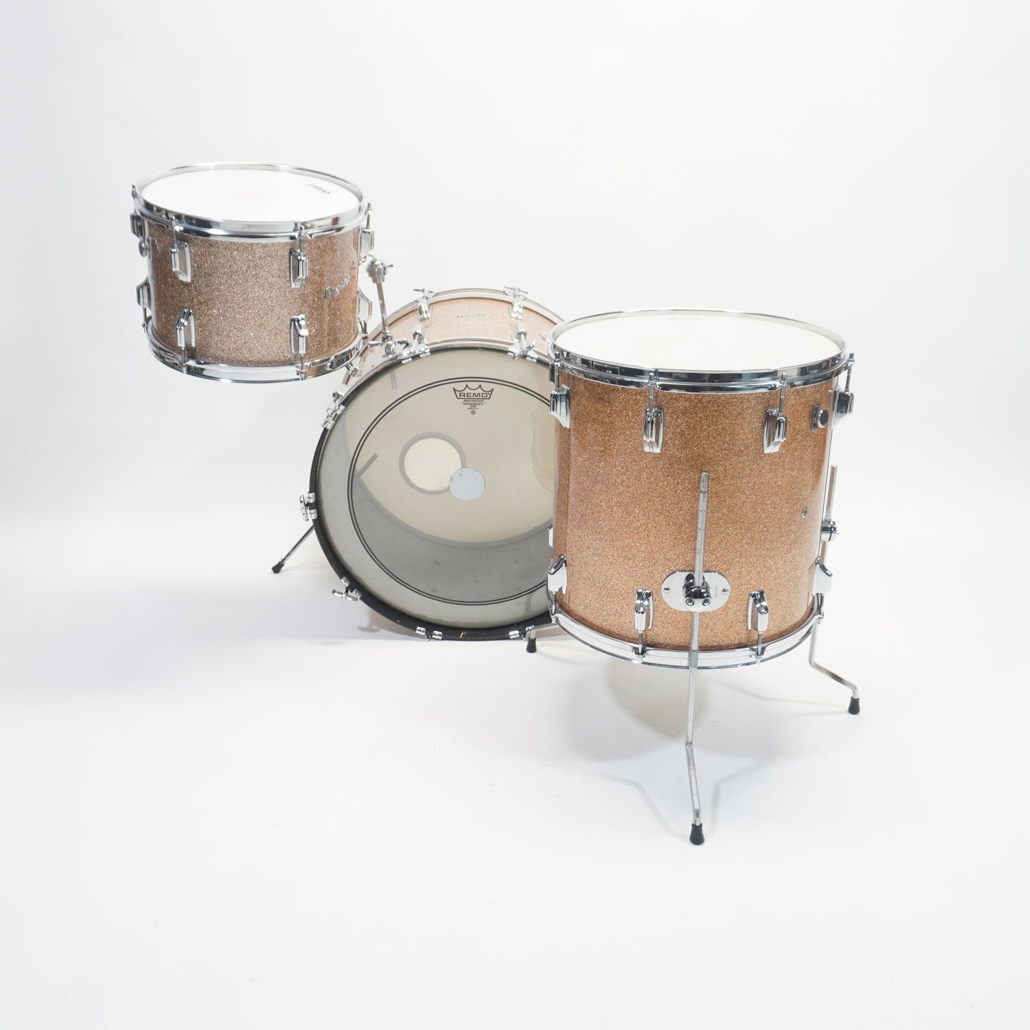 ROGERS FULLERTON 3-PIECE SHELL PACK 22/13/16 IN CHAMPAGNE SPARKLE