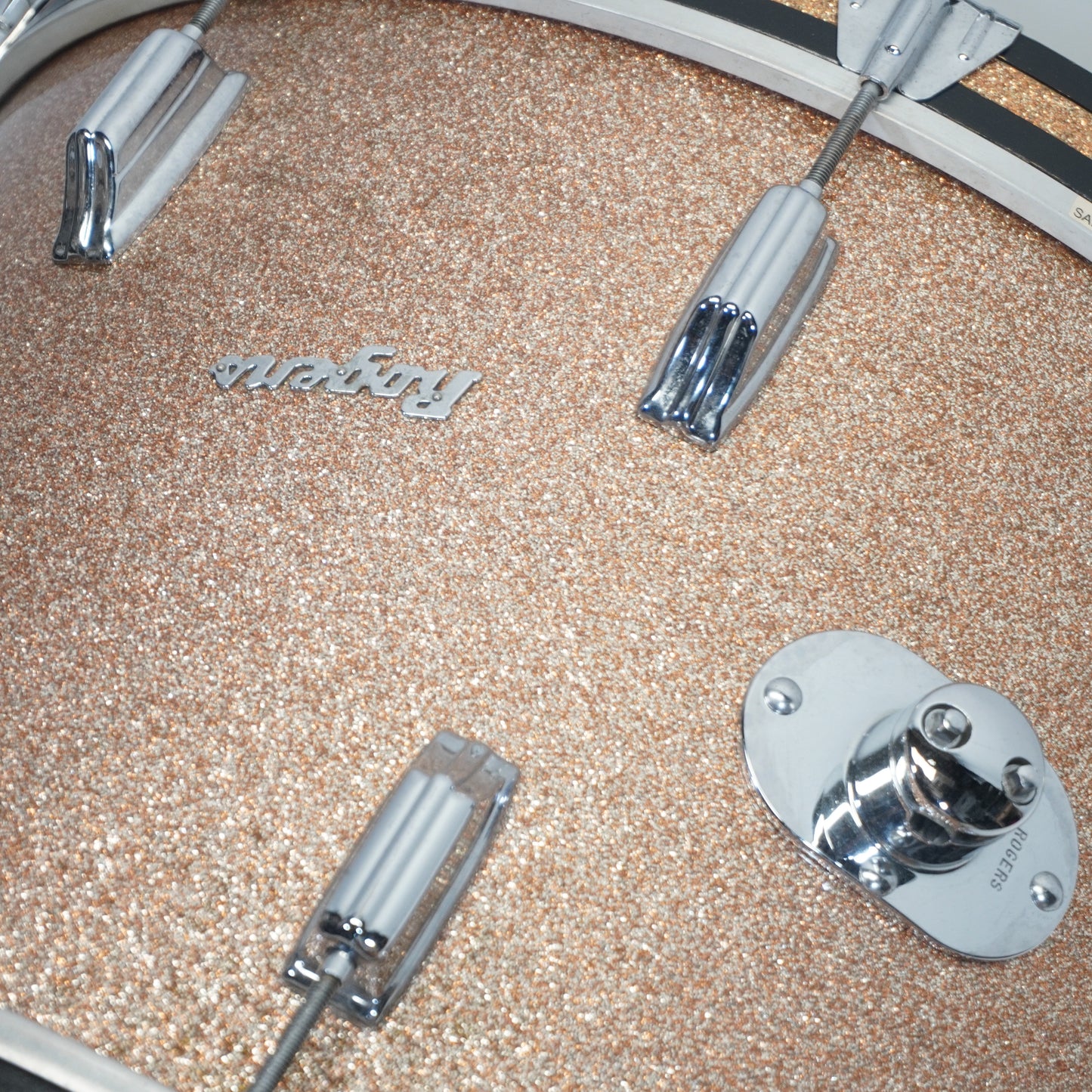 ROGERS FULLERTON 3-PIECE SHELL PACK 22/13/16 IN CHAMPAGNE SPARKLE