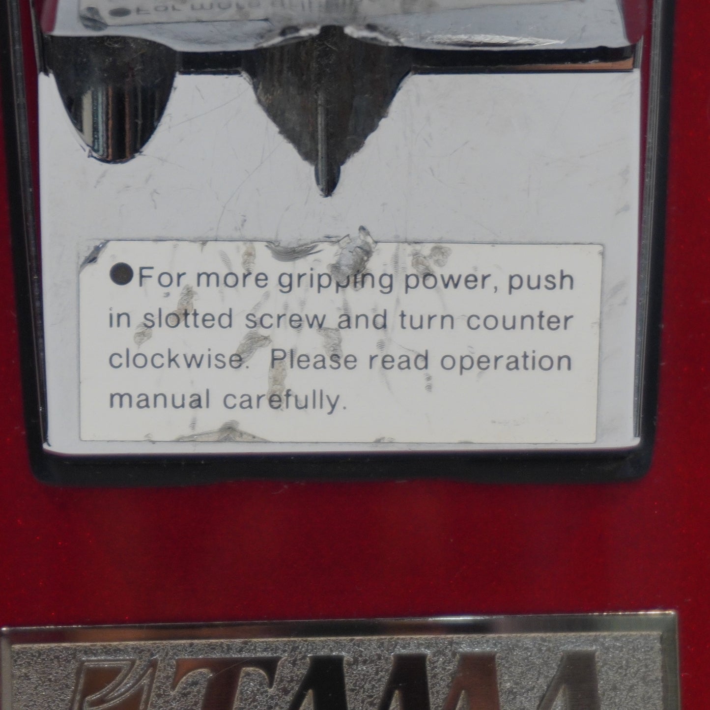 TAMA CRESTAR 11"x10" TOM IN CANDY APPLE RED