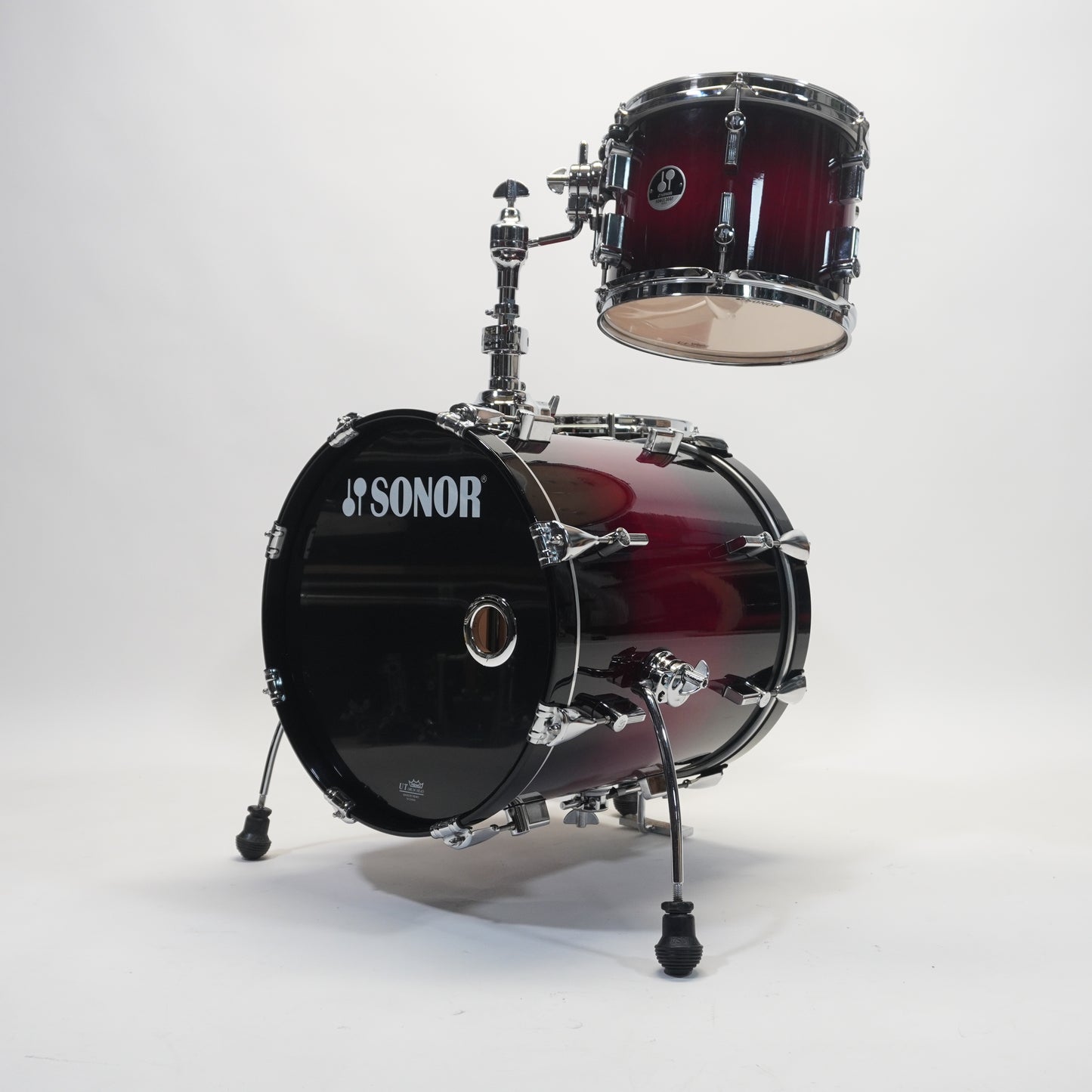 SONOR JUNGLE KIT - 18/10/14 RED BURST LACQUER