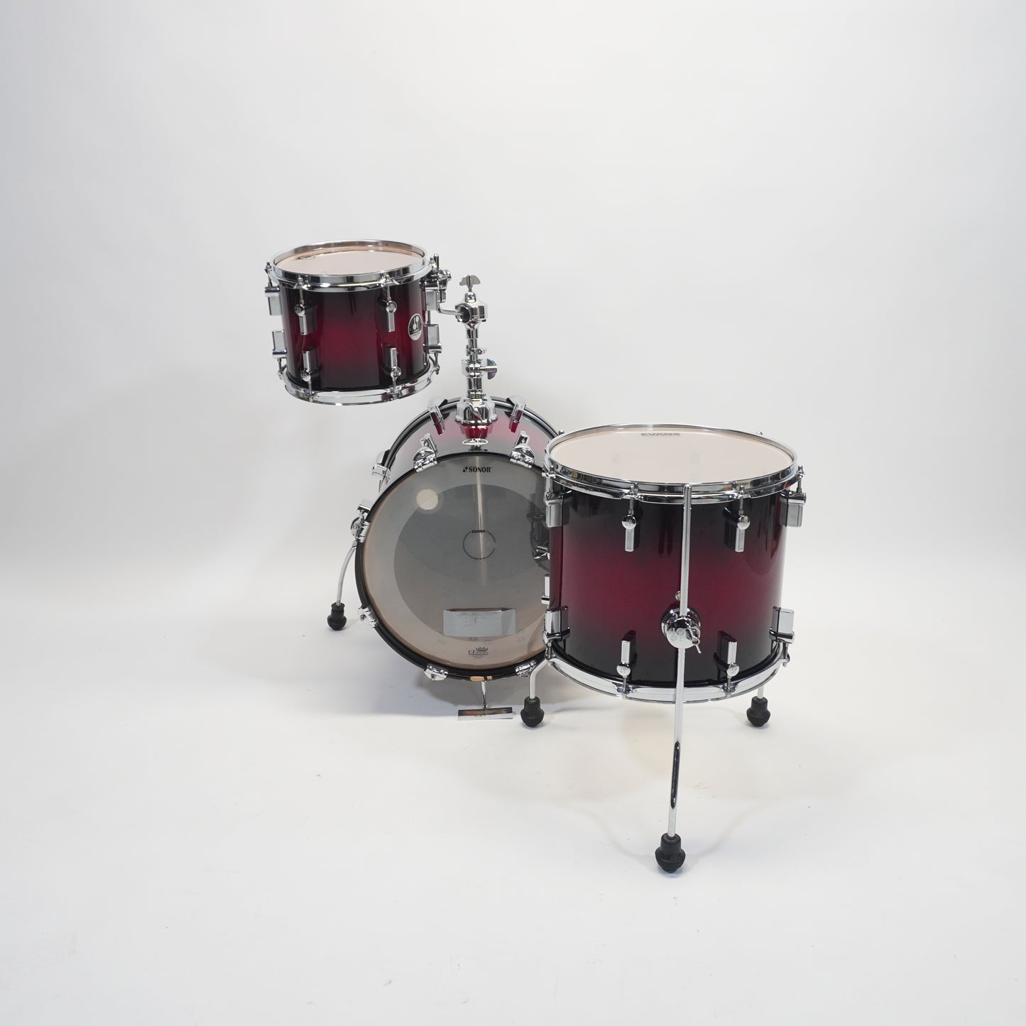 SONOR JUNGLE KIT - 18/10/14 RED BURST LACQUER
