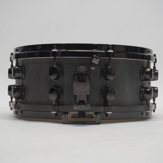 MAPEX BLACK PANTHER SOLID STEEL 14" x 5.5" SNARE DRUM