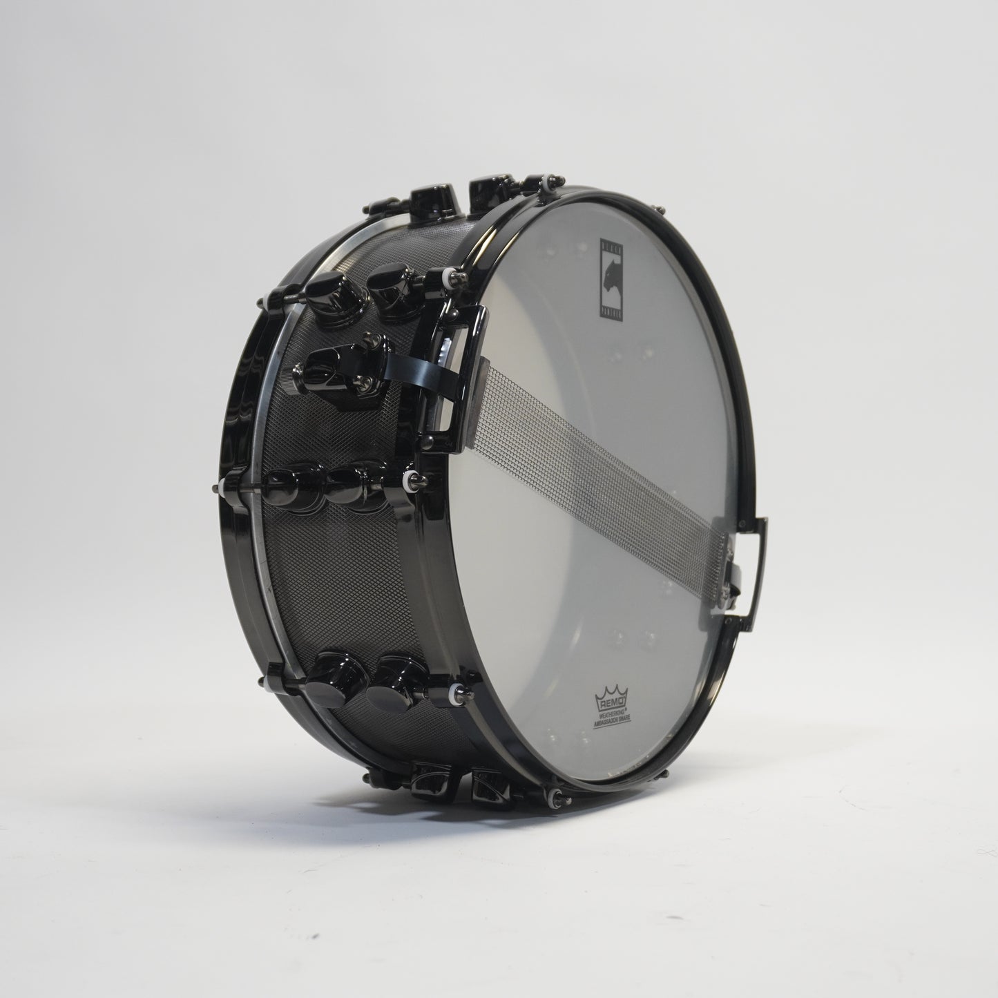 MAPEX BLACK PANTHER SOLID STEEL 14" x 5.5" SNARE DRUM