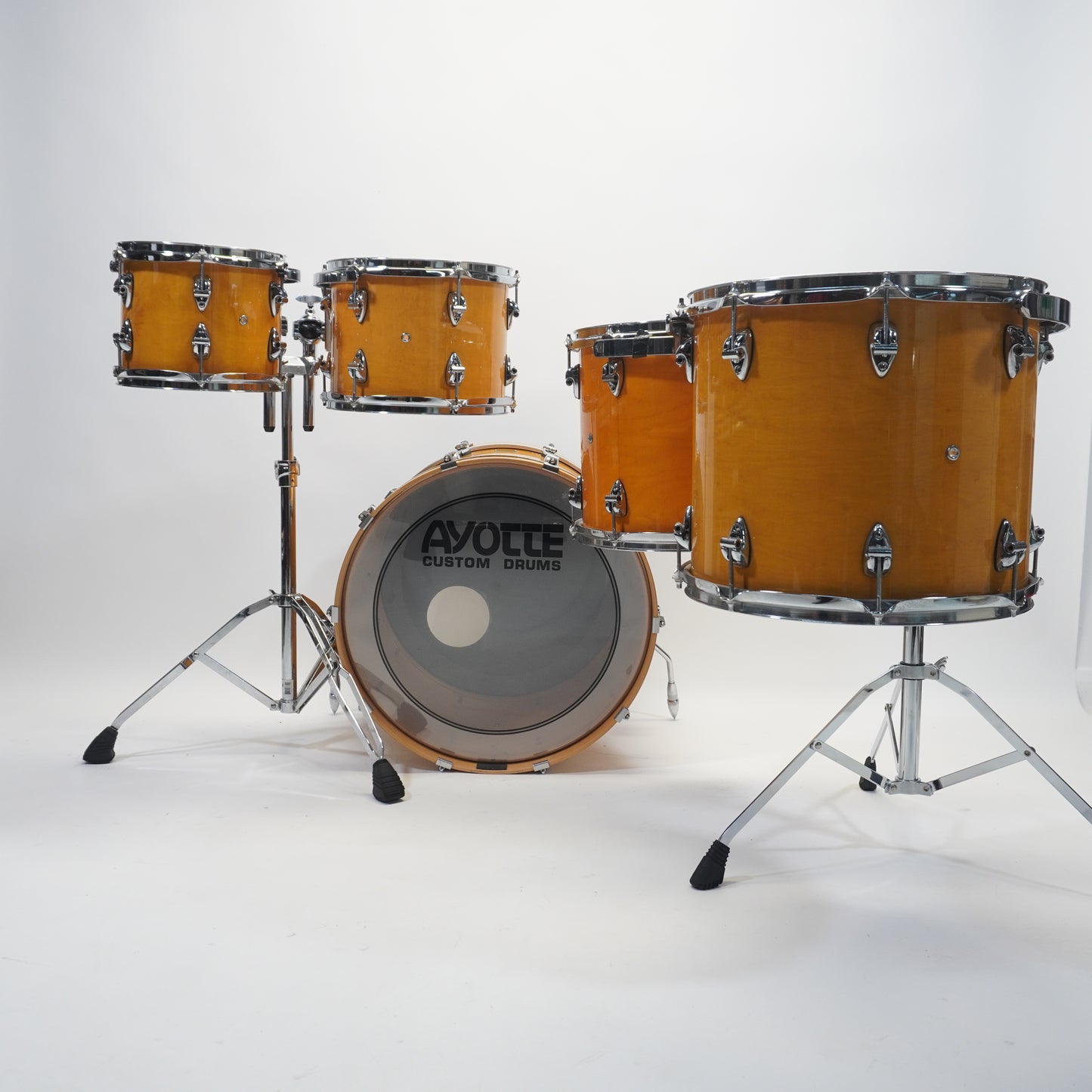 AYOTTE MAPLE 5-PIECE SHELL PACK - HONEY MAPLE LACQUER 22/10/12/14/15