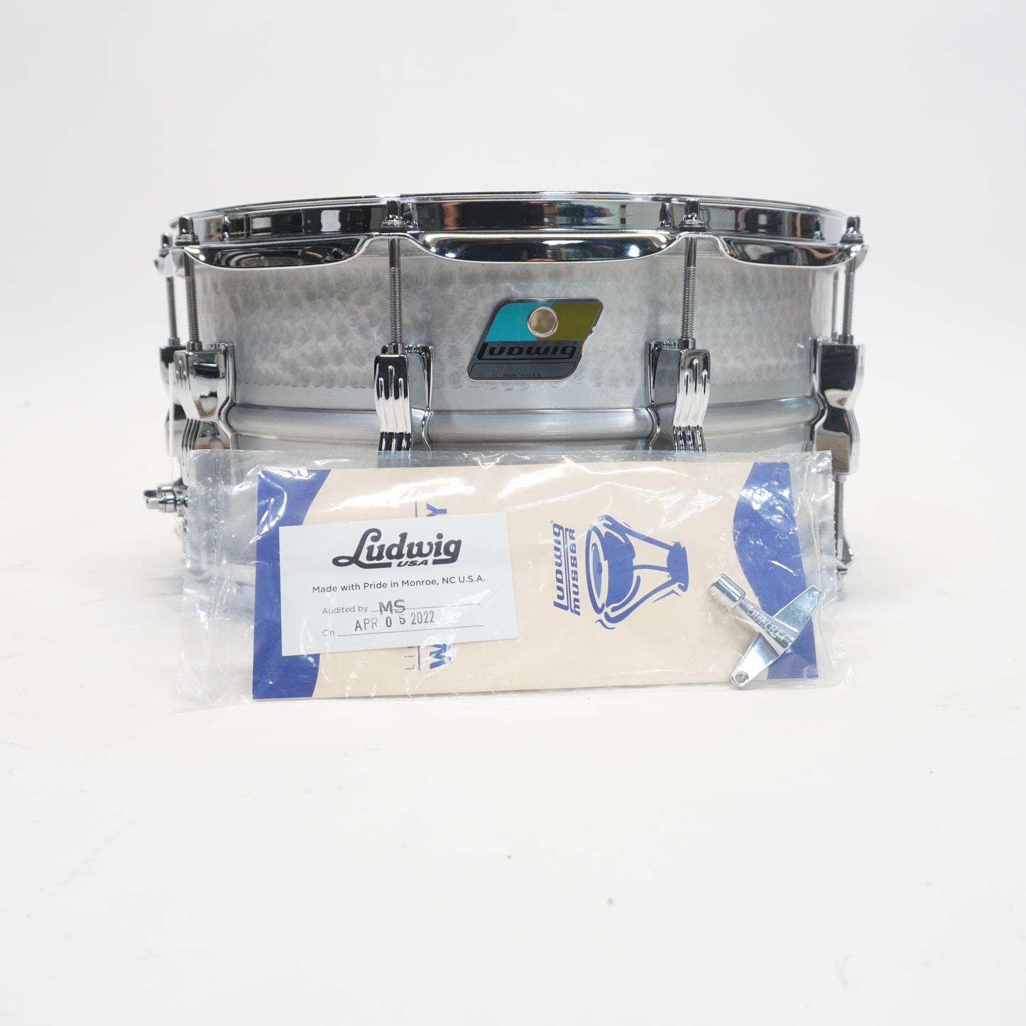 Ludwig Hammered Acrolite 14"x 6.5" Snare Drum