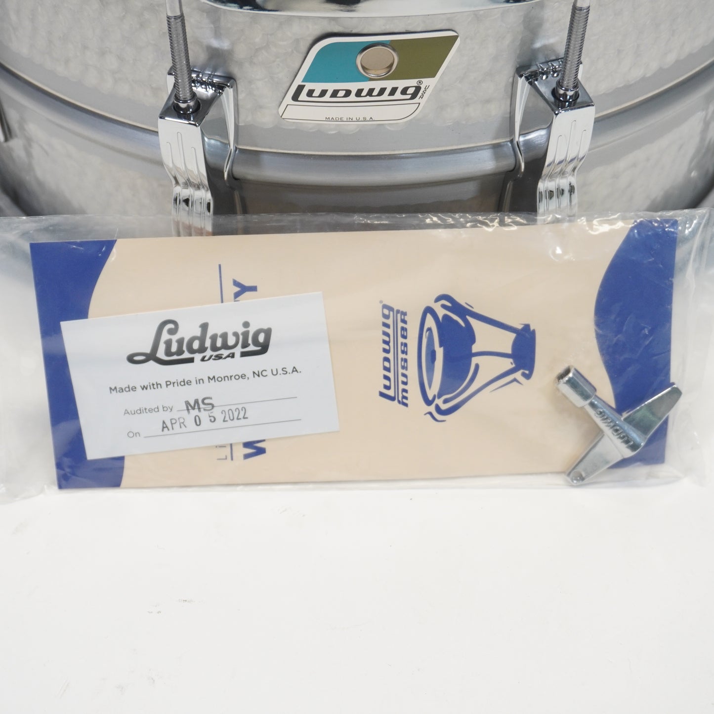Ludwig Hammered Acrolite 14"x 6.5" Snare Drum