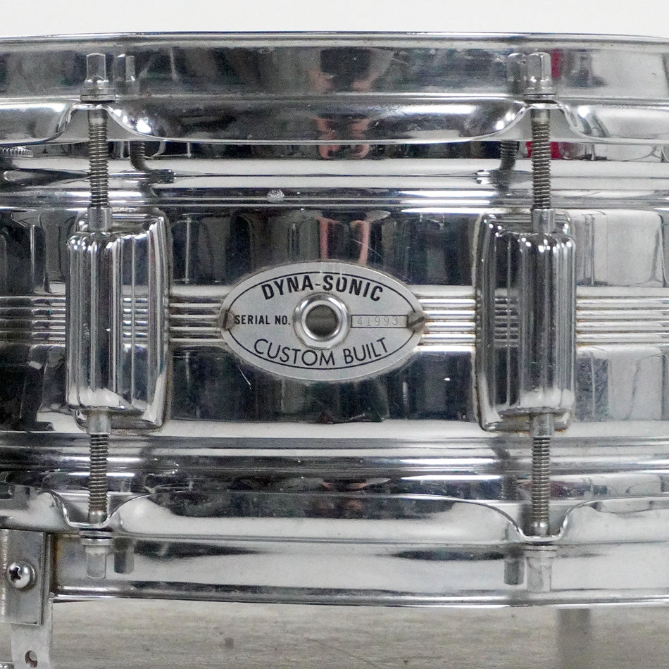 Rogers “5-Line” 14” x 5” Dyna-Sonic Brass Snare Drum