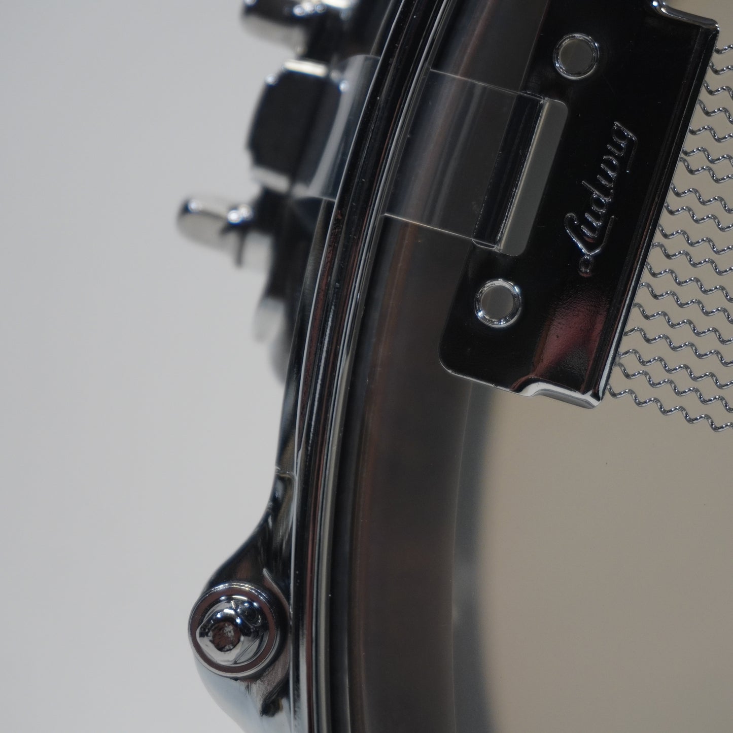 Ludwig Raw Bronze Striped 14 x 6.5''  Snare Drum