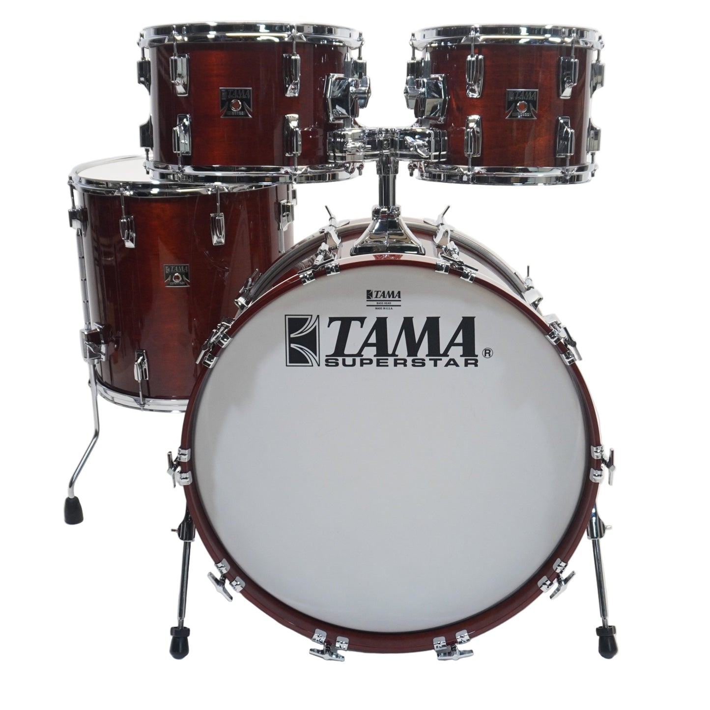 TAMA SUPERSTAR 50TH ANNIVERSARY RE-ISSUE 22/10/12/16 - 4-PIECE KIT IN SUPER MAGOGHANY