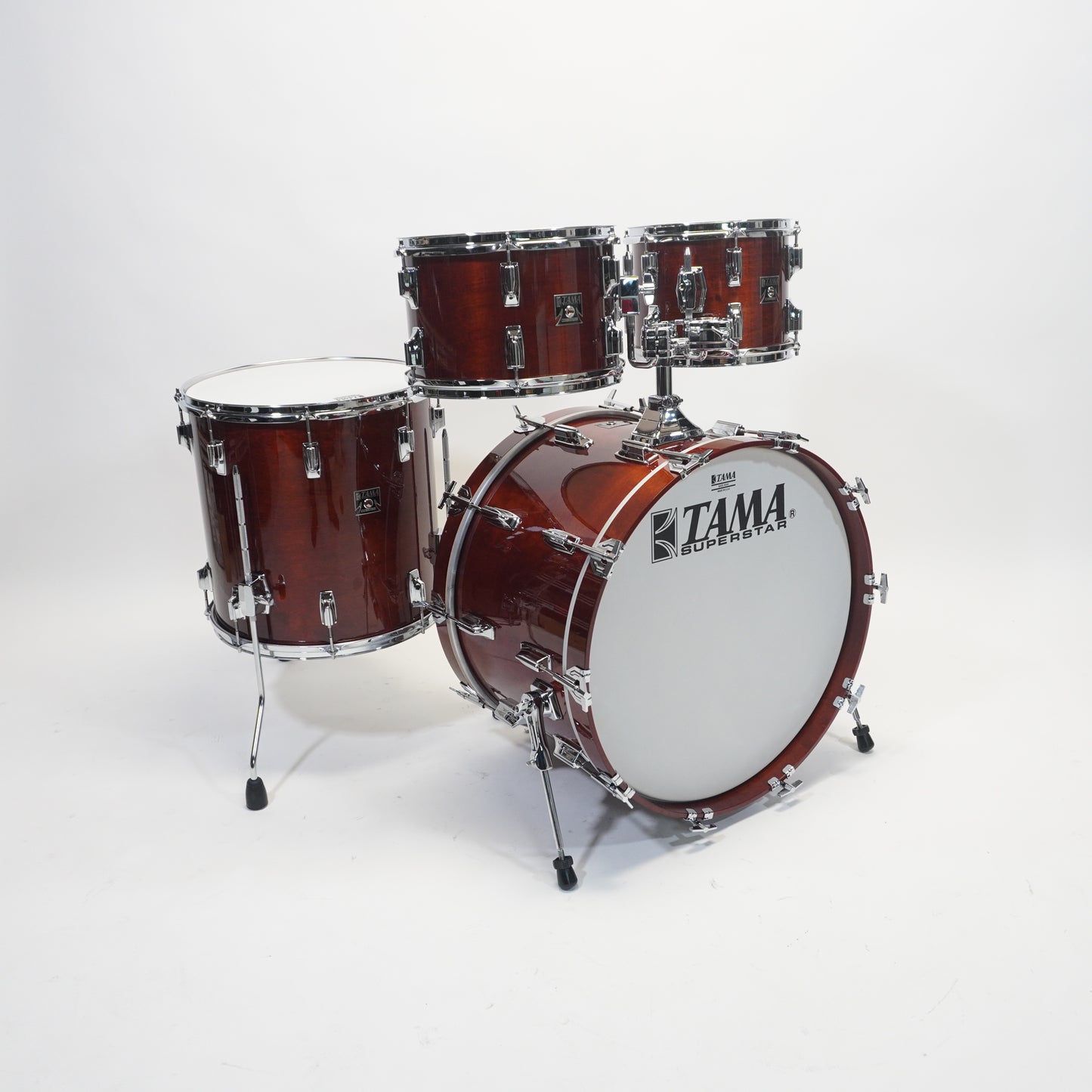 TAMA SUPERSTAR 50TH ANNIVERSARY RE-ISSUE 22/10/12/16 - 4-PIECE KIT IN SUPER MAGOGHANY